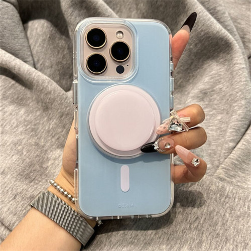 ins风糖果色磁吸适用iphone16prmax新款手机壳简约美食苹果15promax高级14pro磨砂韩系13女潮ins风保护套女款 - 图0