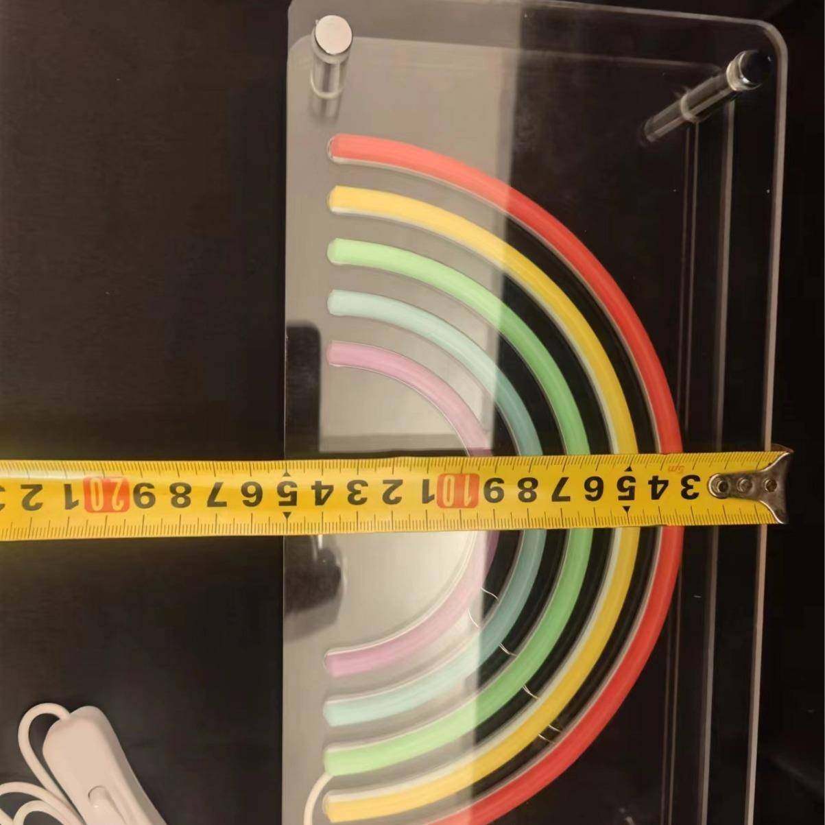 新款霓虹造型灯USB霓虹灯室内外落地摆放式彩虹小夜灯摆件,淘宝优惠券,粉丝福利购,淘宝优惠卷