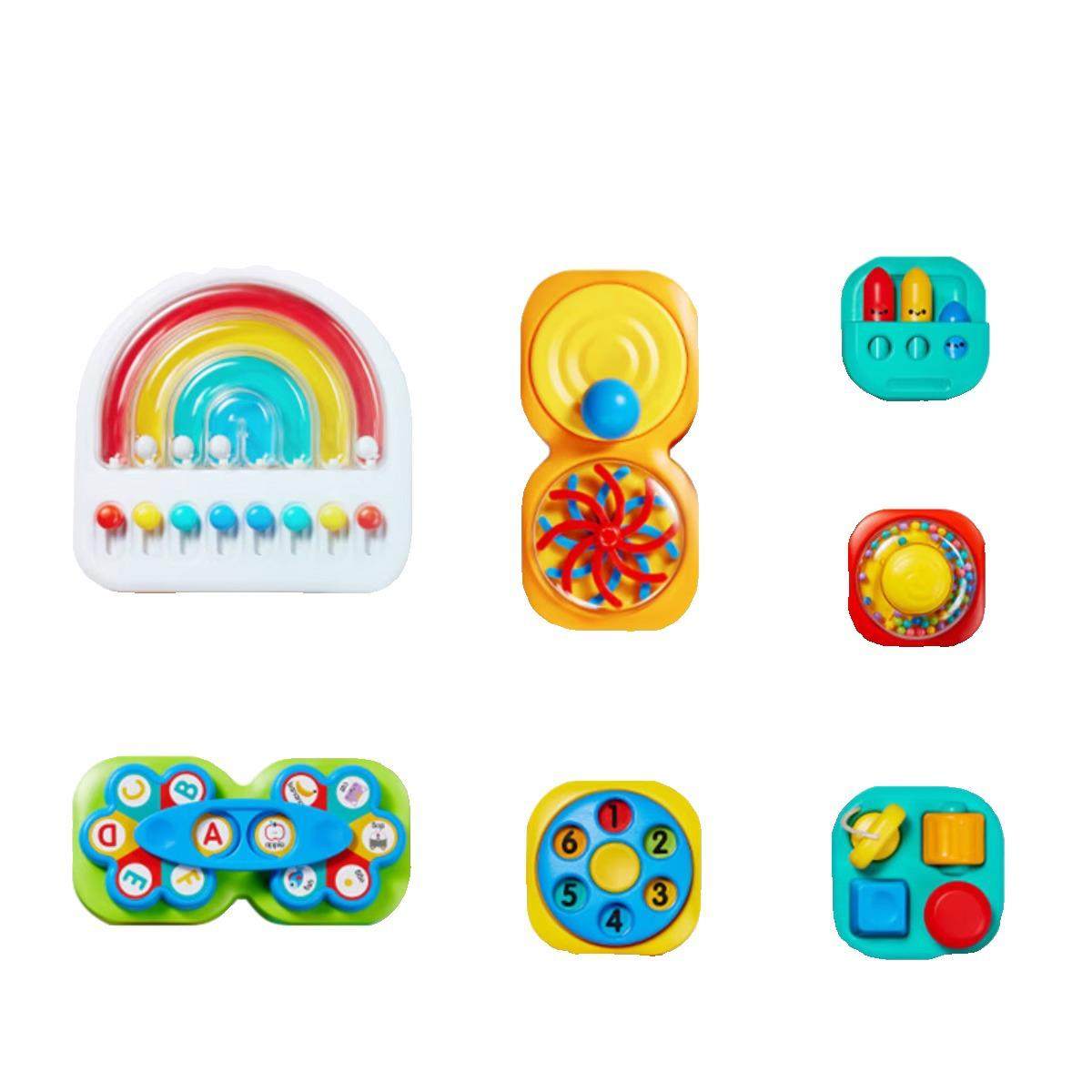 贝启蒙早教开锁忙碌板幼儿蒙氏益智玩具1岁2岁宝宝蒙特梭利教具,淘宝优惠券,粉丝福利购,淘宝优惠卷