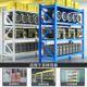 Multi-layer household storage rack Storage room debris storage rack Storage shelf Supermarket warehouse rack Multi-function iron rack