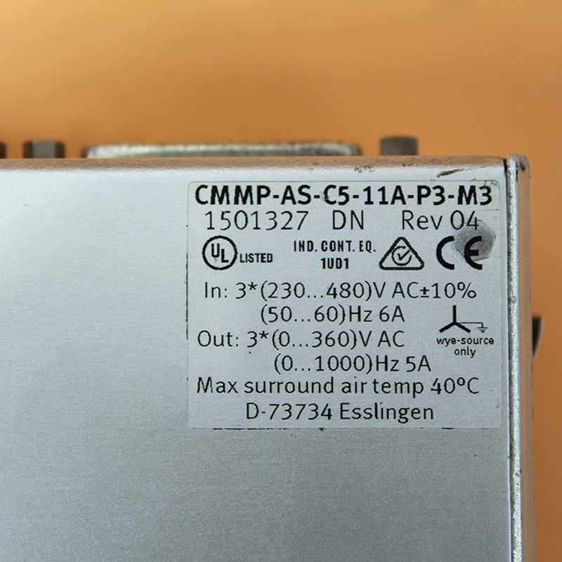 FESTTO servo controller CMMP-A（基数电子） - 图1