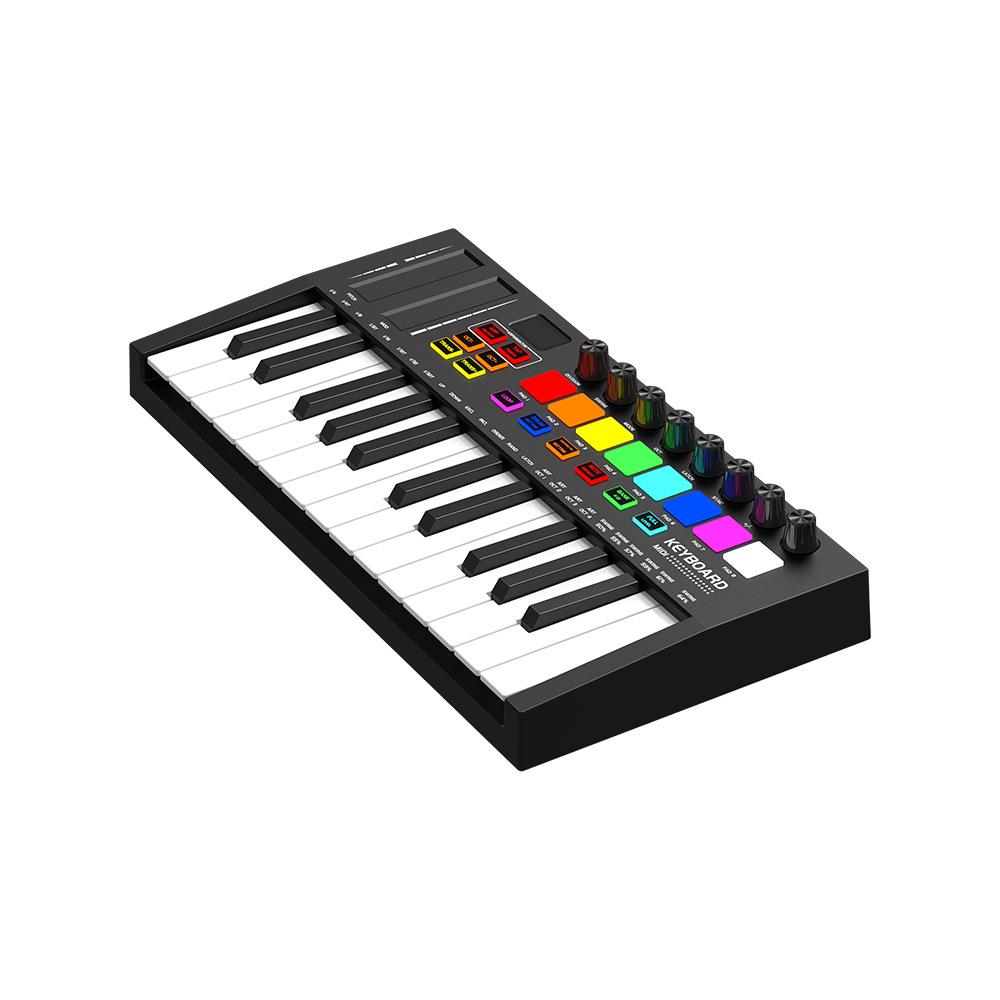 科汇兴25键MIDI键盘专业电音迷笛控制器智能便携编曲打击垫键盘 - 图2
