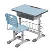 Children's desks for primary and secondary school students, home children's desks and chairs, hand-crankable lifting homework desks and chairs set