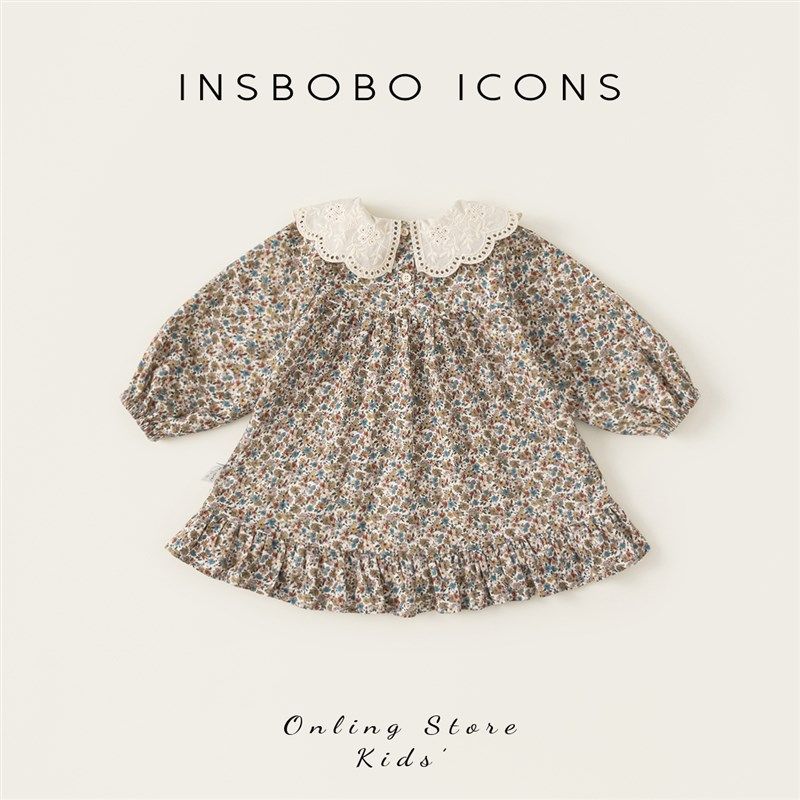 女童连衣裙春秋款儿童秋装女孩2024新款裙子洋气女宝宝早秋穿搭潮,淘宝优惠券,粉丝福利购,淘宝优惠卷