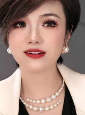 铜合金仿珍珠项链 【容儿专属】气质法式复古简约项链