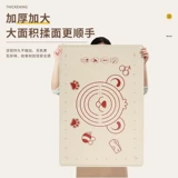Свободный нож для резки теста + скалка, утолщенная антипригарная силиконовая панель, нескользящая антипригарная градуированная силиконовая подушечка, коврик для замешивания