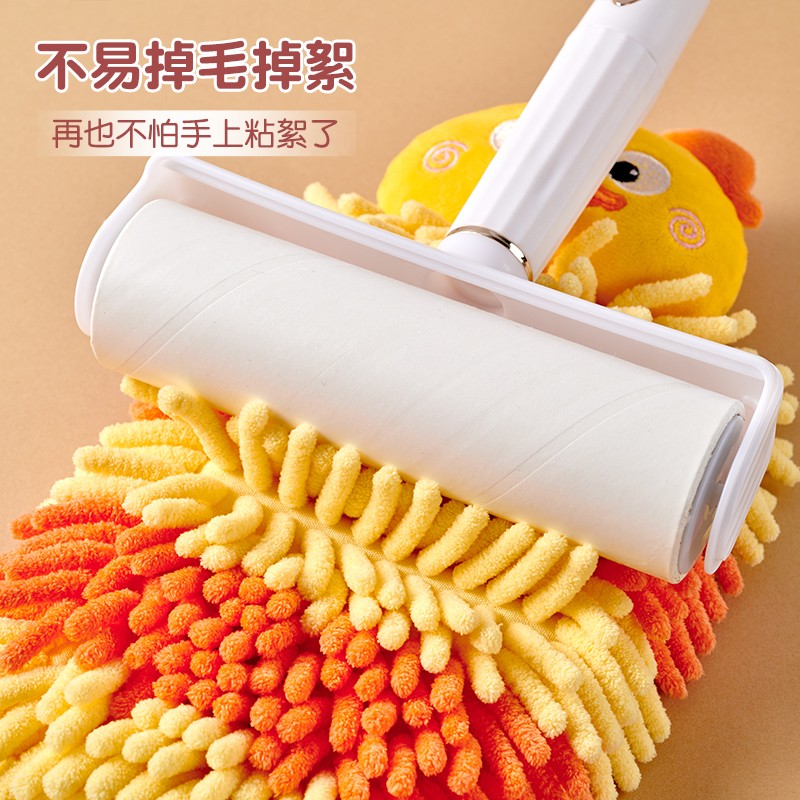 可挂式雪尼尔擦手巾厨房加厚吸水速干毛巾卫生间悬挂可爱儿童抹布 - 图3