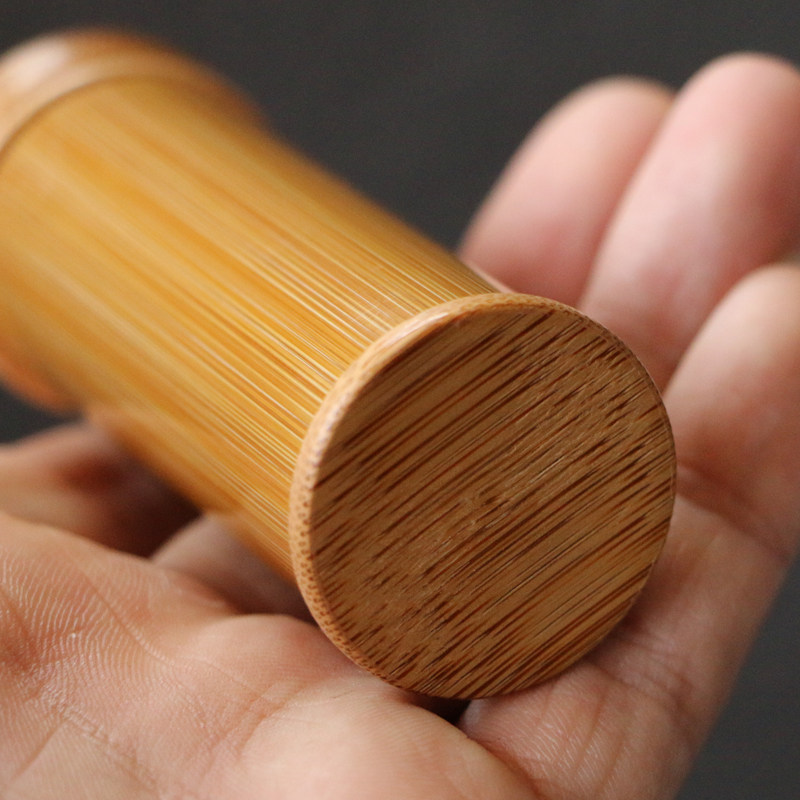 精品纯手工制作天然老玉竹小号牙签筒竹雕精磨牙签盒小罐子一泡茶,淘宝优惠券,粉丝福利购,淘宝优惠卷