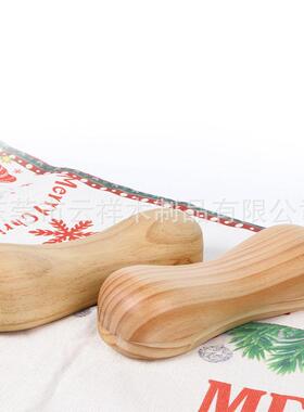 手工打磨实木枕头 天然原木颈椎枕 硬木护颈枕成人助眠枕