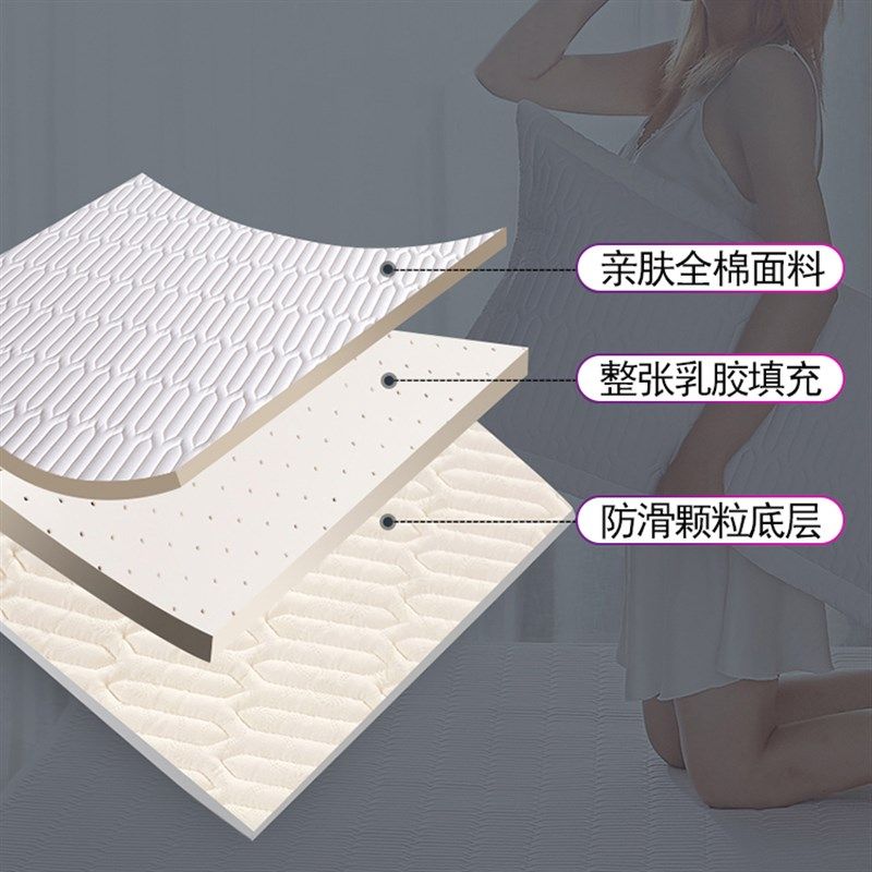 乳胶床垫薄款乳胶垫薄褥子双人床褥垫席梦思榻榻米垫子软垫可定制,淘宝优惠券,粉丝福利购,淘宝优惠卷