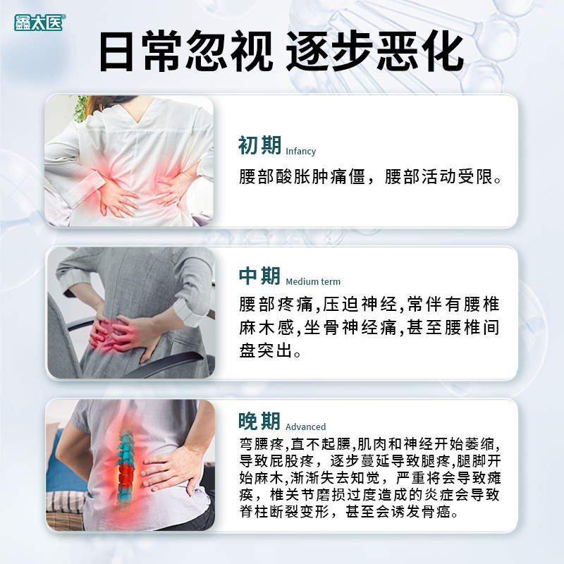 远红外筋骨治疗贴腰间椎盘突出膏药贴腰肌劳损腰部腰疼腰痛专用贴
