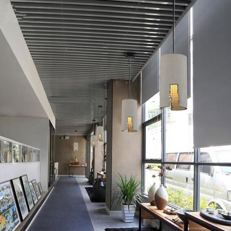 loft北欧水泥吊灯咖啡厅餐厅火锅店服装店酒吧台工业风铁艺吊灯 - 图1