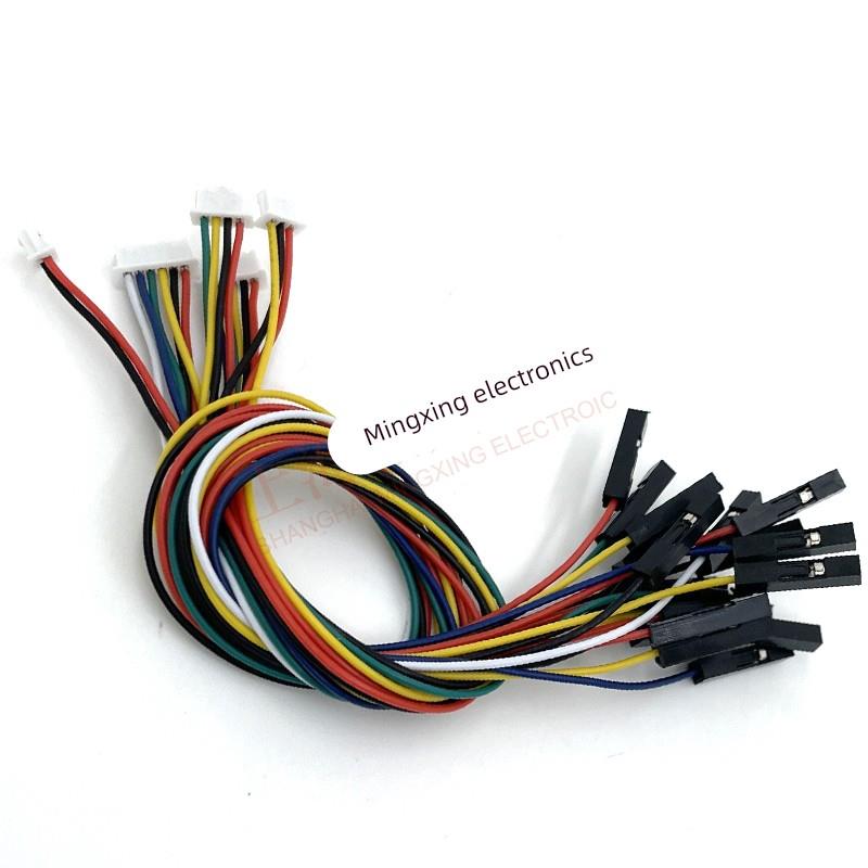 1.25mm间距转杜邦2P3P4P5P6P主板连接线电路1拖4传感器电子线 - 图0