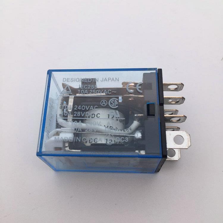 IEC255 DC12V 24V AC110V 220V 大八脚中间继电器10A底座 - 图3