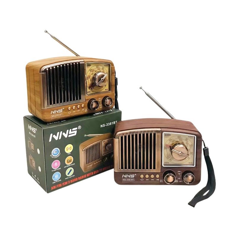 复古收音机怀旧木纹蓝牙音箱高音质桌面家用摆件手机音响伴手礼品,淘宝优惠券,粉丝福利购,淘宝优惠卷