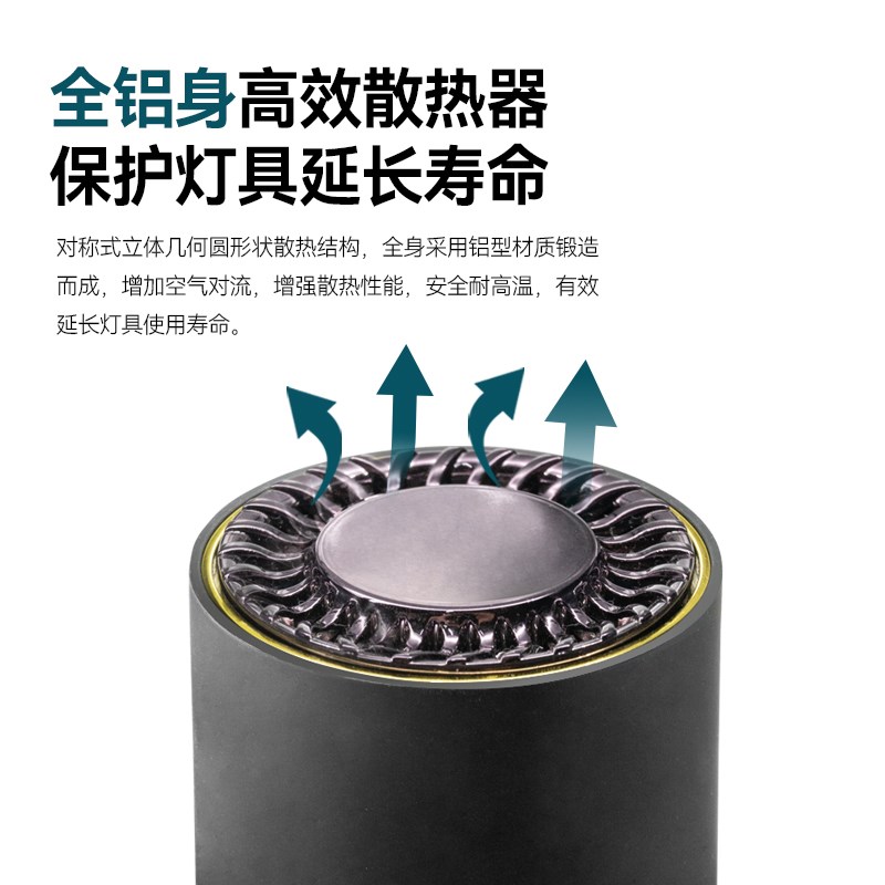 无边框小山丘射灯防眩LED深杯嵌入式高显色COB全光谱智能客厅卧室 - 图2