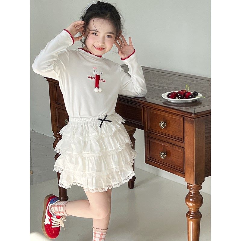 女童半身裙春季2025新款儿童韩版蓬蓬蛋糕裙短裙子女孩洋气公主裙,淘宝优惠券,粉丝福利购,淘宝优惠卷