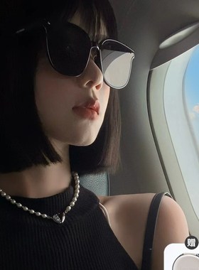 折叠近视墨镜女韩版潮可配度数大框显瘦2025新款开车太阳眼镜男款