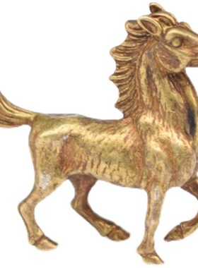 铜12生肖属相鼠牛虎兔龙蛇马羊猴鸡狗猪摆件仿古小铜器工艺品动物