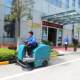 Ride-on sweeper factory workshop ອຸດສາຫະກໍາ sweeper ຊັບສິນຖະຫນົນຫົນທາງສູນຍາກາດ sweeper ໄຟຟ້າ
