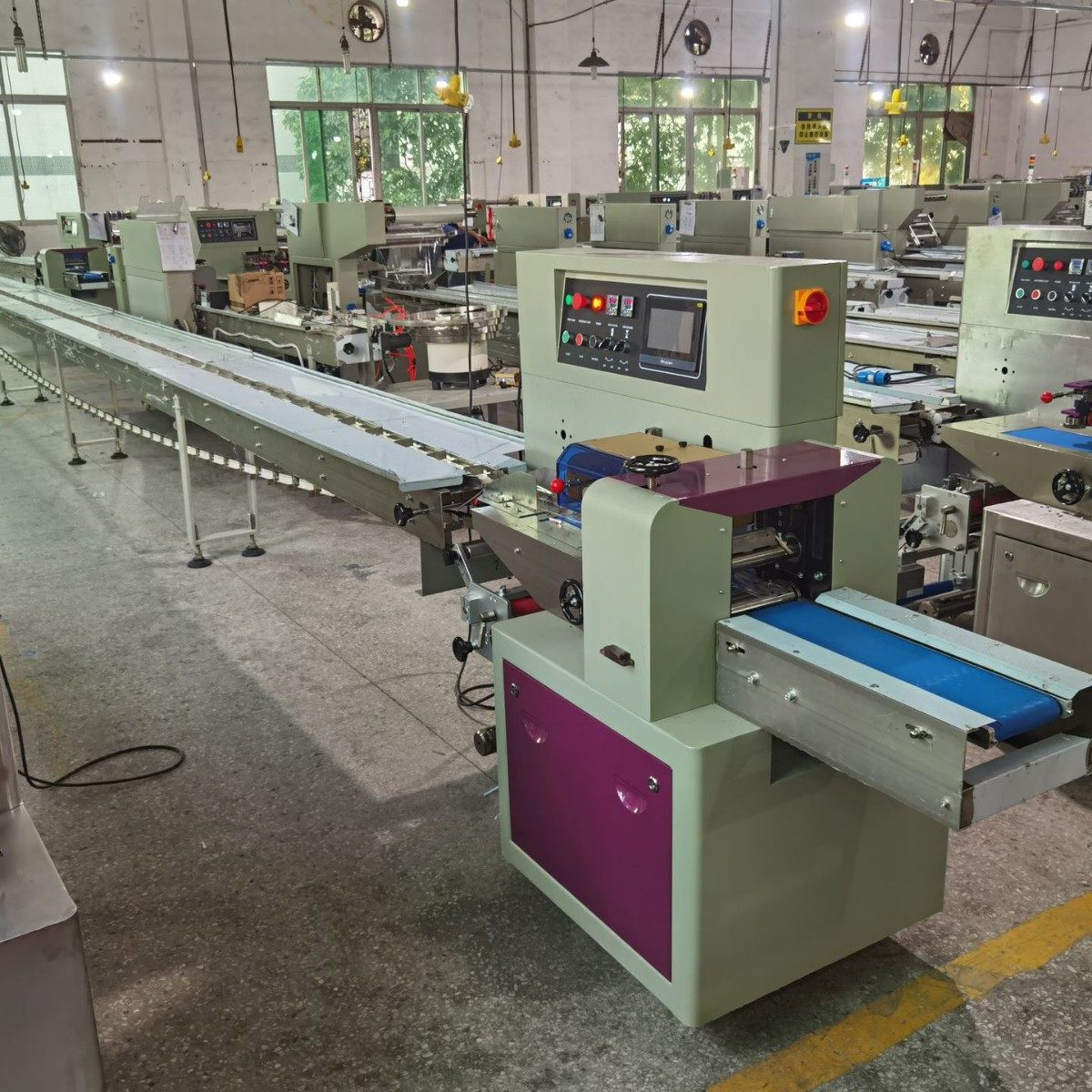 枕式饼干包装机 鲜花饼套袋机 全自动夹心饼干曲奇饼包装机械设备,淘宝优惠券,粉丝福利购,淘宝优惠卷