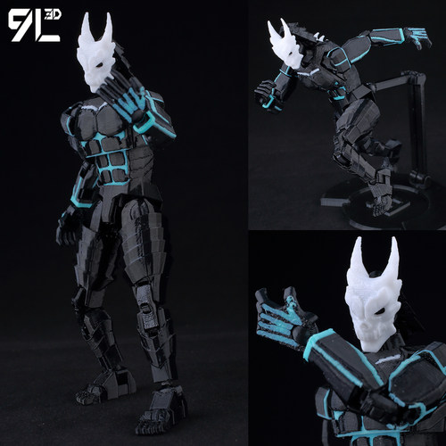 9L3D打印日本动漫系列二次元手办潮玩惊喜摆件模型Dummy13 幸运13 - 图2