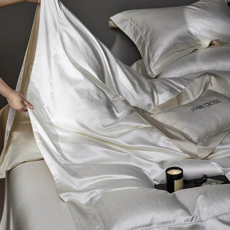 顶奢真丝长绒棉四件套匹马棉桑蚕丝高端纯色床单裸睡被套床上用品,淘宝优惠券,粉丝福利购,淘宝优惠卷