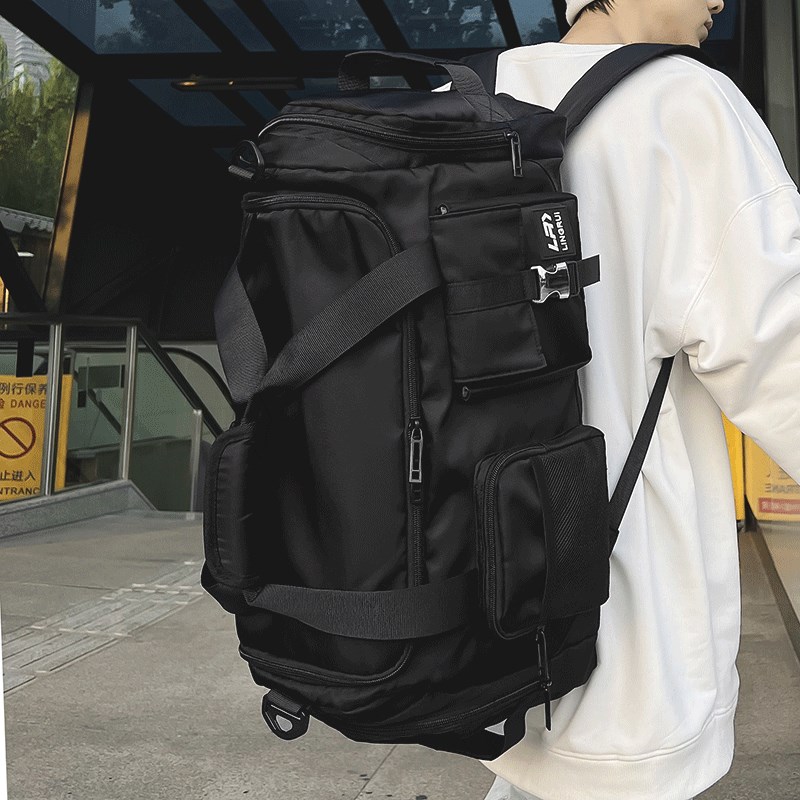 Short-distance travel bag men's dry and wet separation fitness sports bag luggage bag women's large-capacity portable backpack travel backpack