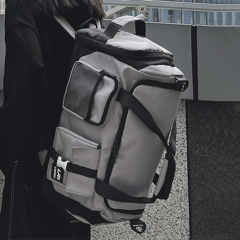 Short-distance travel bag men's dry and wet separation fitness sports bag luggage bag women's large-capacity portable backpack travel backpack