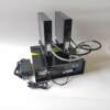 Double-head pneumatic chuck hanging tag bubble shell automatic stapler
