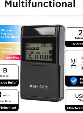 FDA510K厂家供应款48/60模式TENS经络穴位按摩仪EMS肌肉刺激器