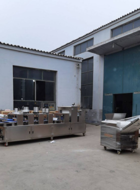 嘉洋大型食品厂商用披萨饼生产线白吉馍生产线馕饼生产线厂家直销