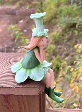 工艺品花仙子摆件新婚家居结婚礼物客厅装饰礼品送闺蜜新人摆设品