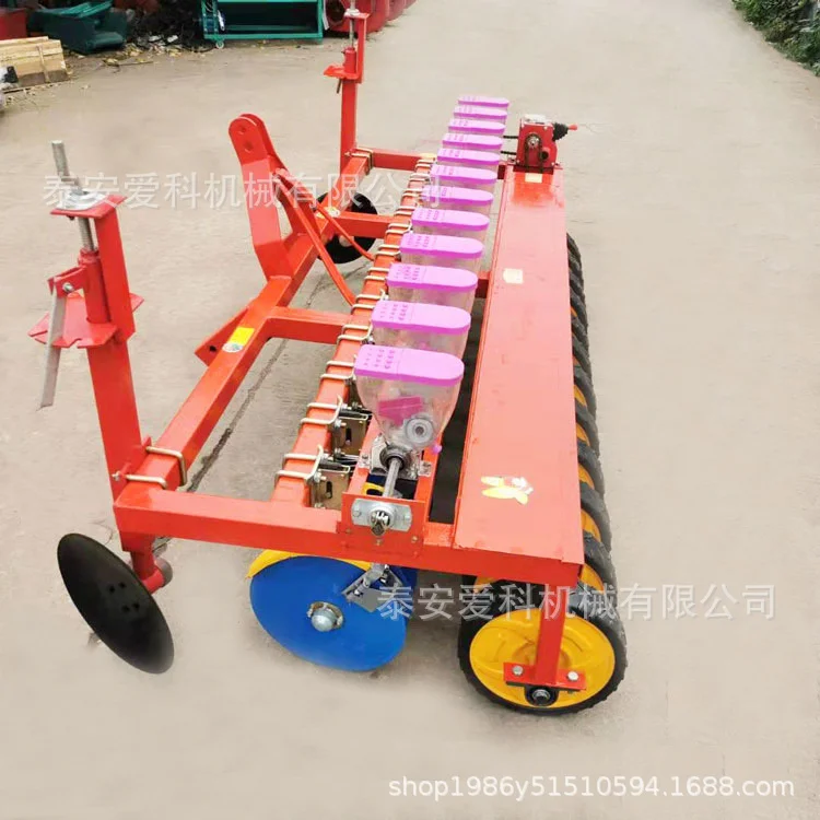 四轮车带谷子、蔬菜小颗粒桨腿式免耕圆盘腿 胡萝卜韭菜播种机,淘宝优惠券,粉丝福利购,淘宝优惠卷