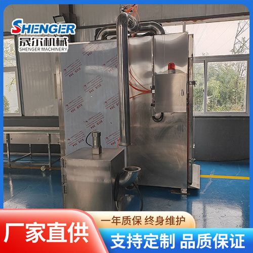 多功能300型熏蒸炉 烟熏炉厂家直销 全自动电加热牛肉烟熏炉 - 图1