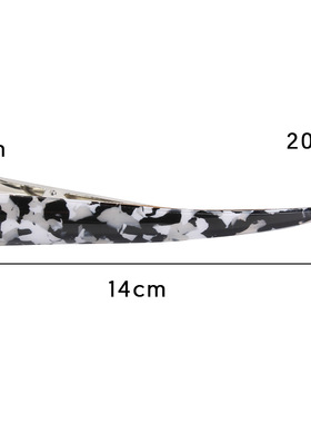 长发夹后脑勺一字夹大号侧边盘发鸭嘴夹韩式发卡优雅气质横夹抓夹