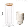Food grade rice husk Kung Fu tea cup small cup thickened high temperature resistant travel tea set drinking tea tea tasting cup disposable tea cup