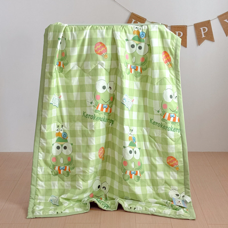 三丽鸥婴儿A类卡通可爱蓝色被子