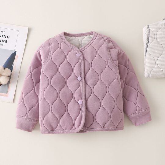 Children's warm student inner thickened jacket