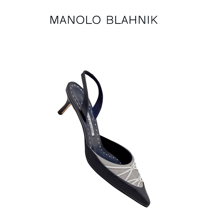 【线上天猫专享】MANOLO BLAHNIK玛诺洛/MB女鞋MARETSLI高跟凉鞋 - 图1