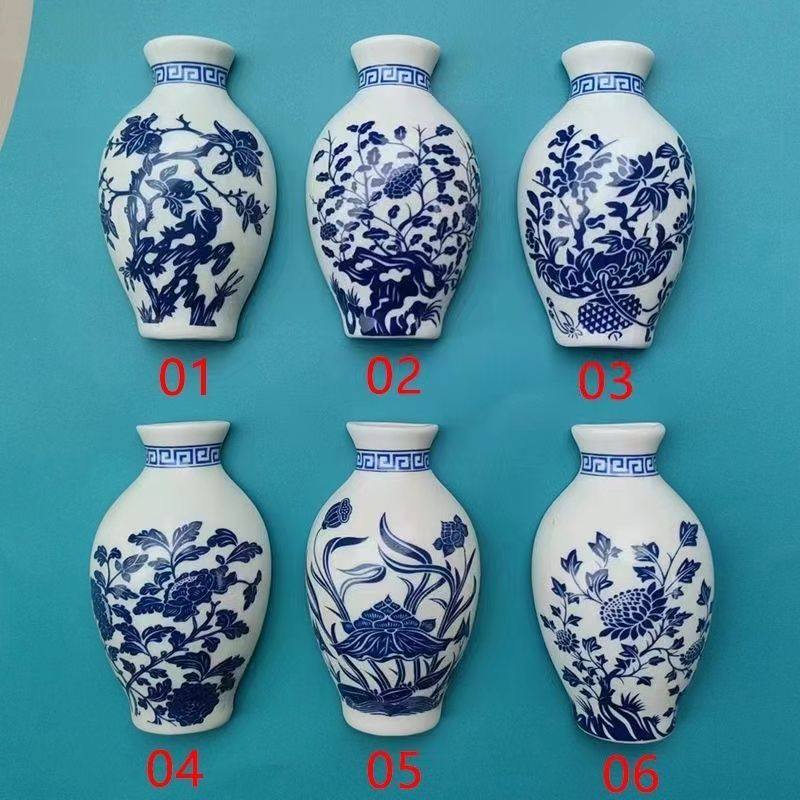 青花瓷花瓶陶瓷磁贴冰箱贴熊猫景德镇文创中国风礼品老外,淘宝优惠券,粉丝福利购,淘宝优惠卷