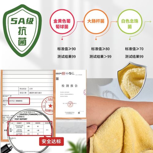 优厨【30*30加大加厚】5A 级抗菌木纤维不沾油洗碗巾油利除吸水抹 - 图3