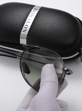 【黑哥】宝来龙偏光遮光防紫外线时尚潮流男女款司机眼镜带礼品盒