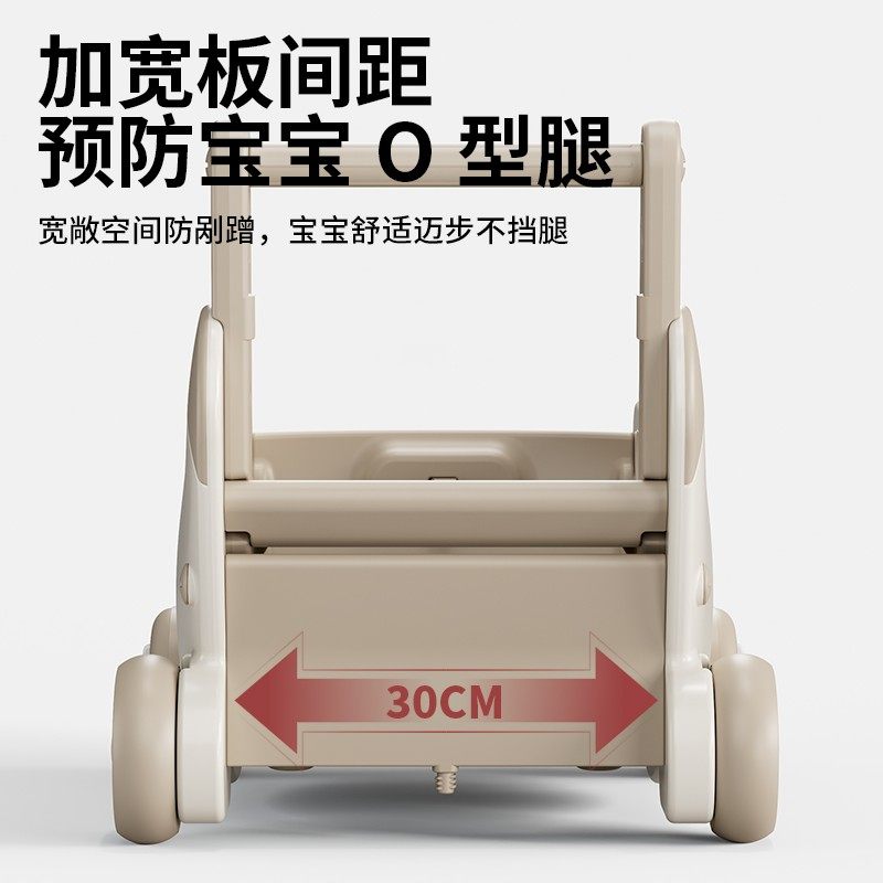 Baby Soul婴儿学步收纳车手推车多功能防o型腿宝宝学走路周岁礼物,淘宝优惠券,粉丝福利购,淘宝优惠卷