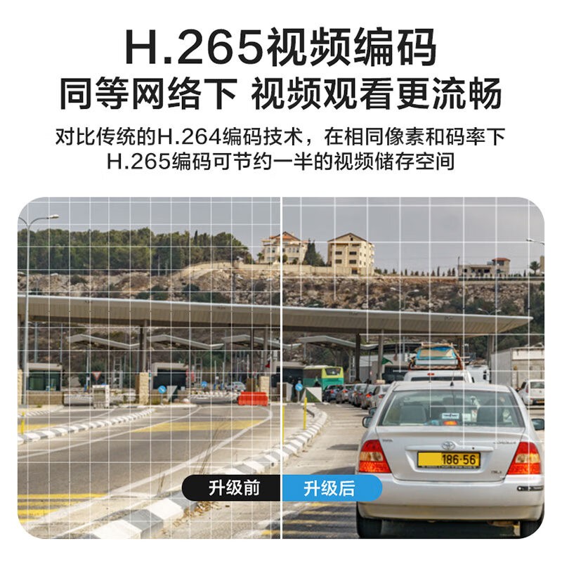 推荐爆款海康威视D1行车记录仪360度高清全彩夜视手机互联无线-图3