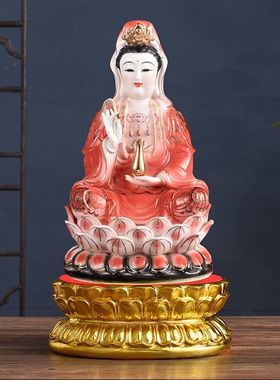 财神爷专用底座陶瓷佛像底座莲花座观音财神爷供奉加高家用寺庙菩