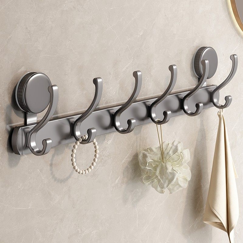 吸盘门后挂钩强力粘胶壁挂浴室置物架卧室入户门挂衣架免打孔收纳,淘宝优惠券,粉丝福利购,淘宝优惠卷