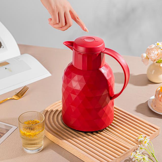 NERVISHI/乐唯诗家用保温壶按压出水大容量便携冷热 暖水壶冷水壶 - 图3