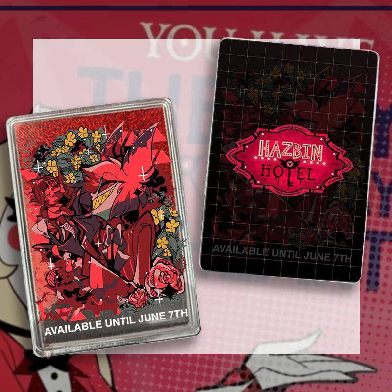 阿拉斯托地狱客栈流沙麻将周边安吉尔夏利维姬亚克力痛包摆件立牌 - 图1