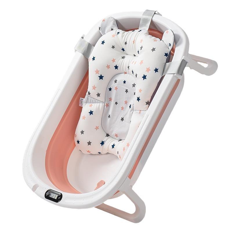 婴儿洗澡盆宝宝浴盆儿童大号新生婴幼儿小孩洗澡桶泡澡浴桶可折叠 - 图3